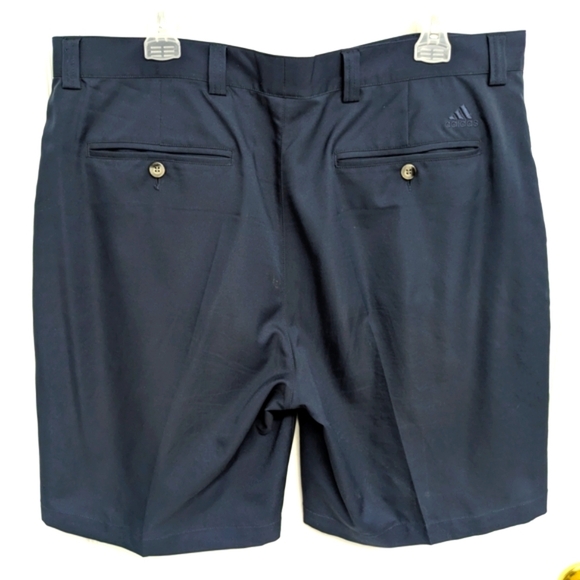 Adidas vintage men's golf climalite navy shorts size 38 - Picture 2 of 8
